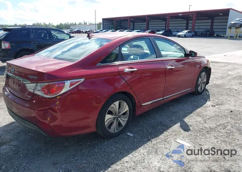 2013 Hyundai Sonata Hybrid Limited from USA, damaged, VIN KMHEC4A49DA084062